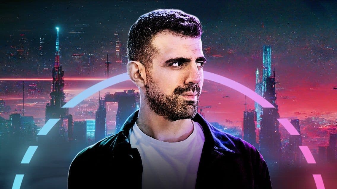 Promotional graphic for Sam Morril