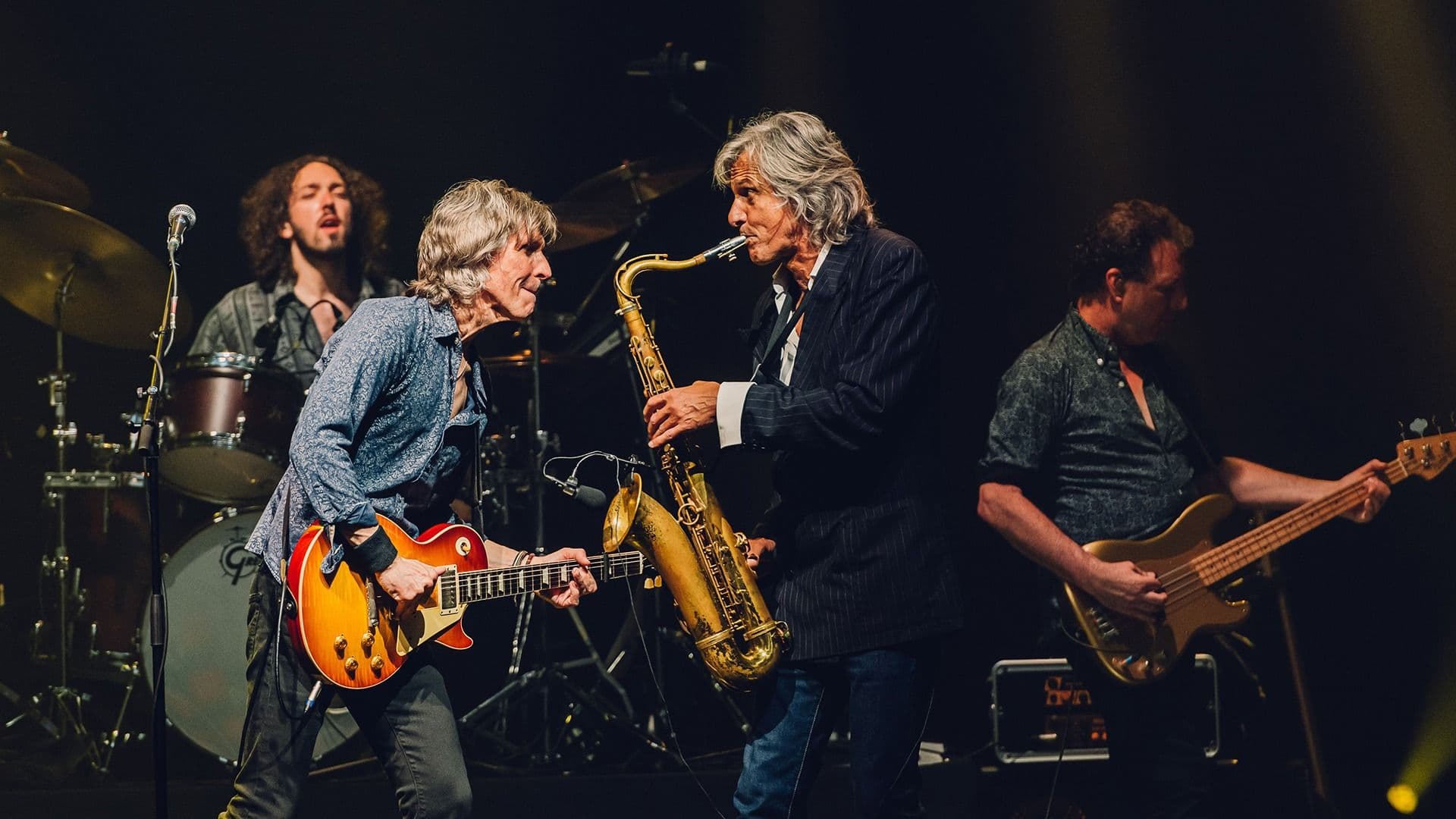 Promotional graphic for The Dire Straits Experience