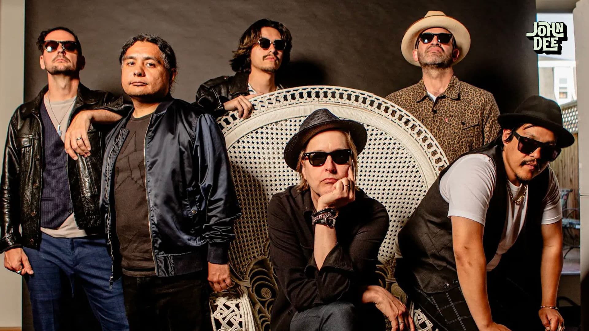 Promotional graphic for Chuck Prophet & His Cumbia Shoes