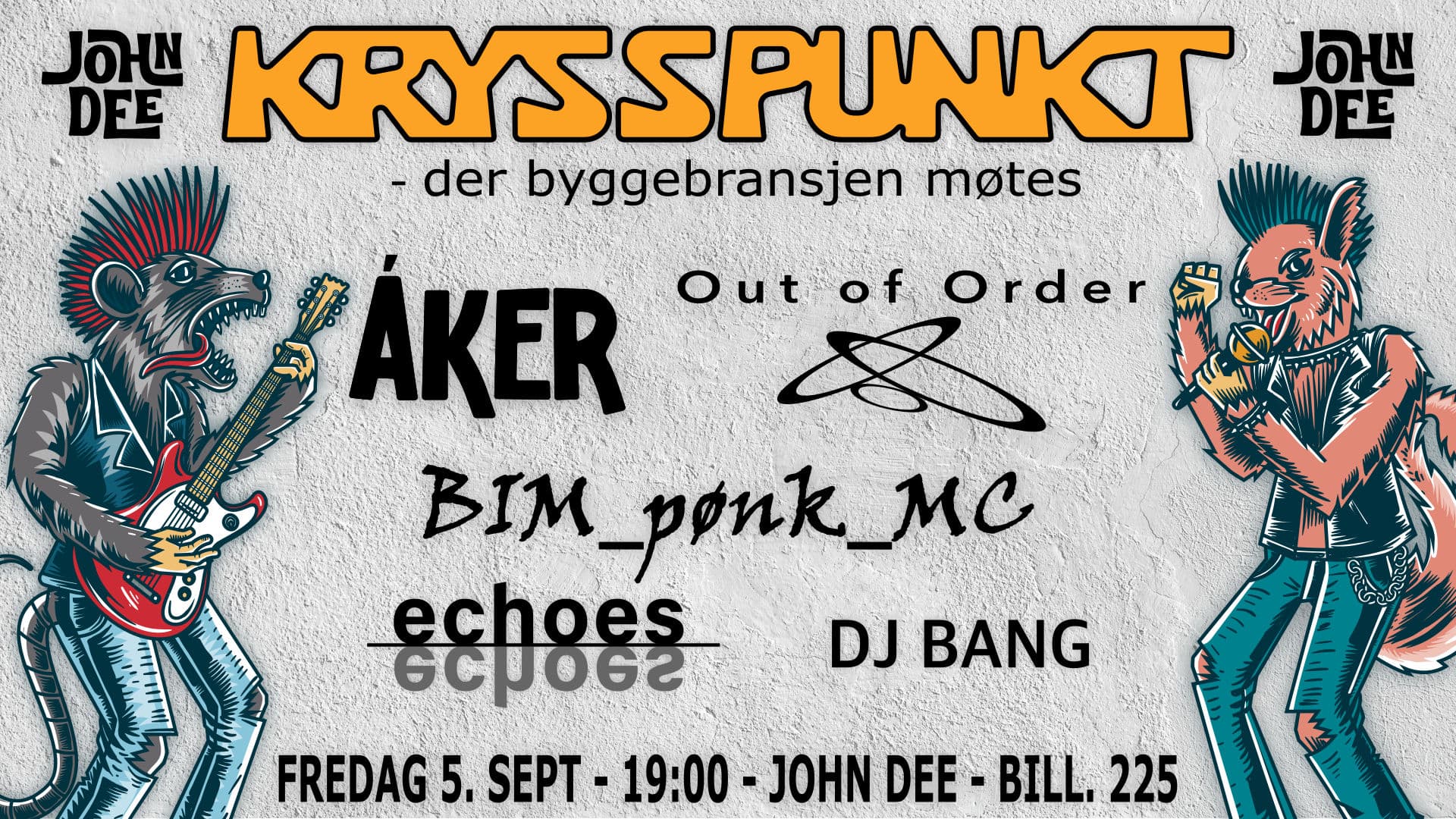 Promotional graphic for Krysspunkt