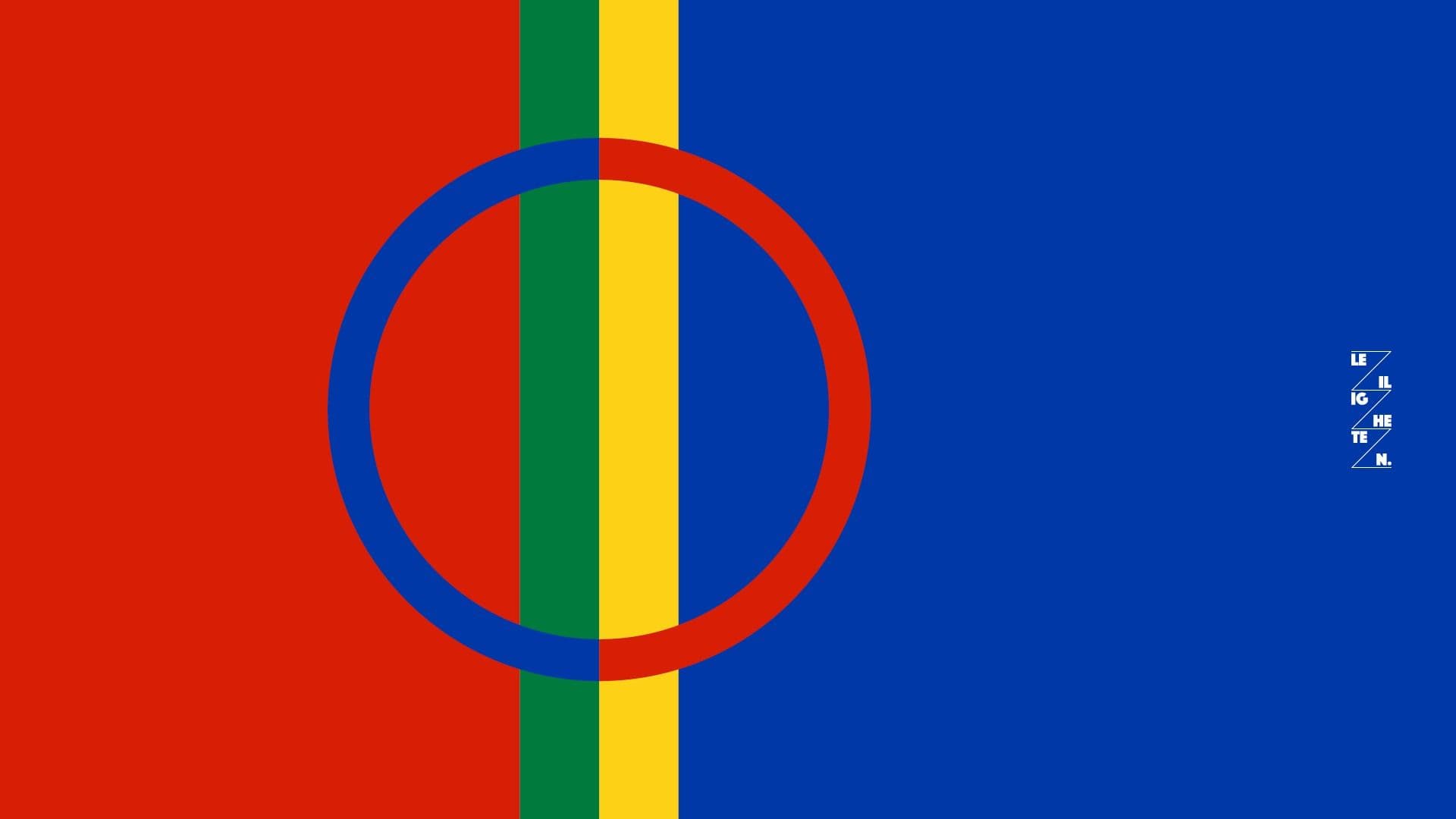 Promotional graphic for Lihkku sámi álbmotbeivviin!