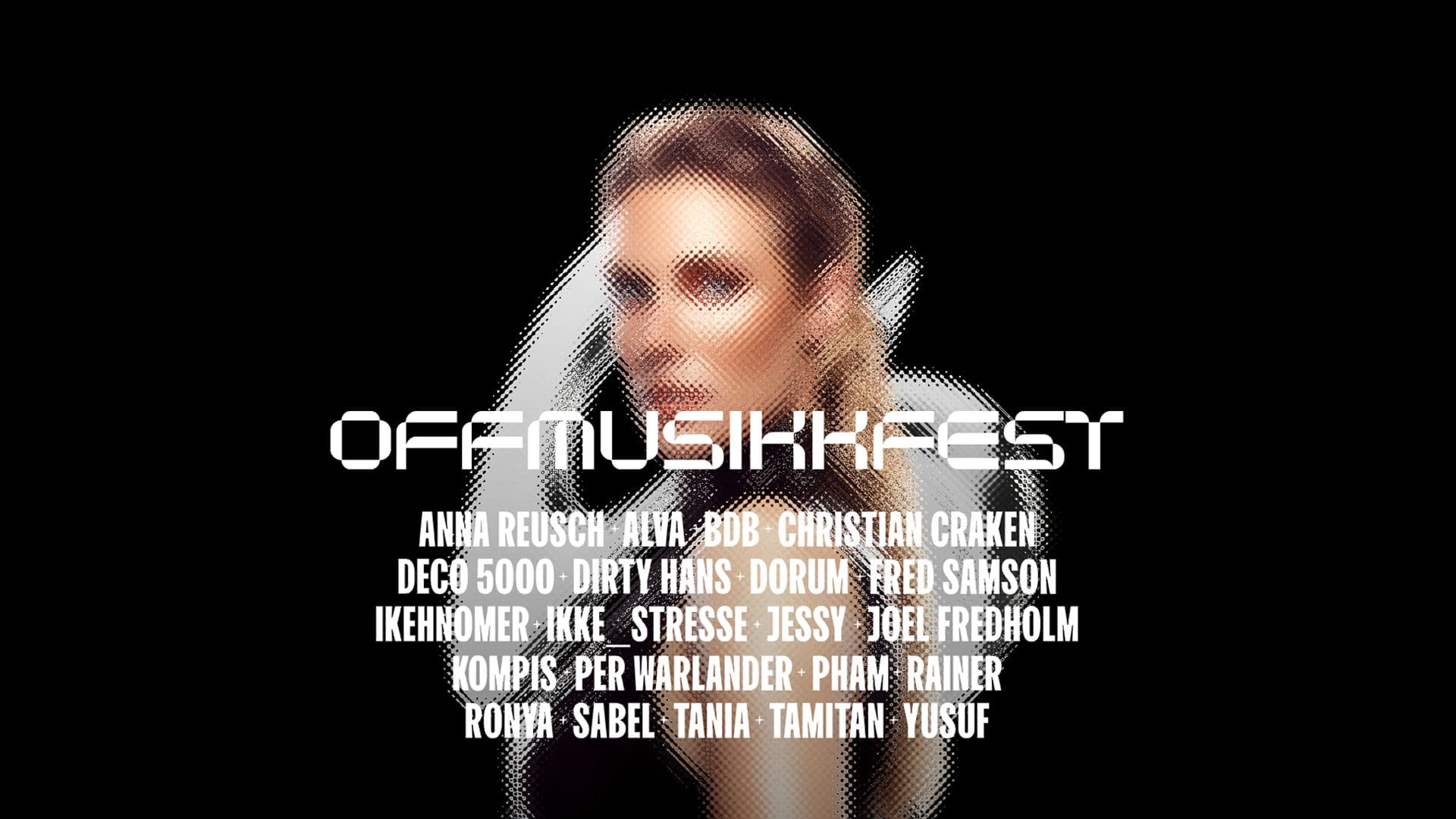 Promotional graphic for Streetbackboys x OFFMusikkfest