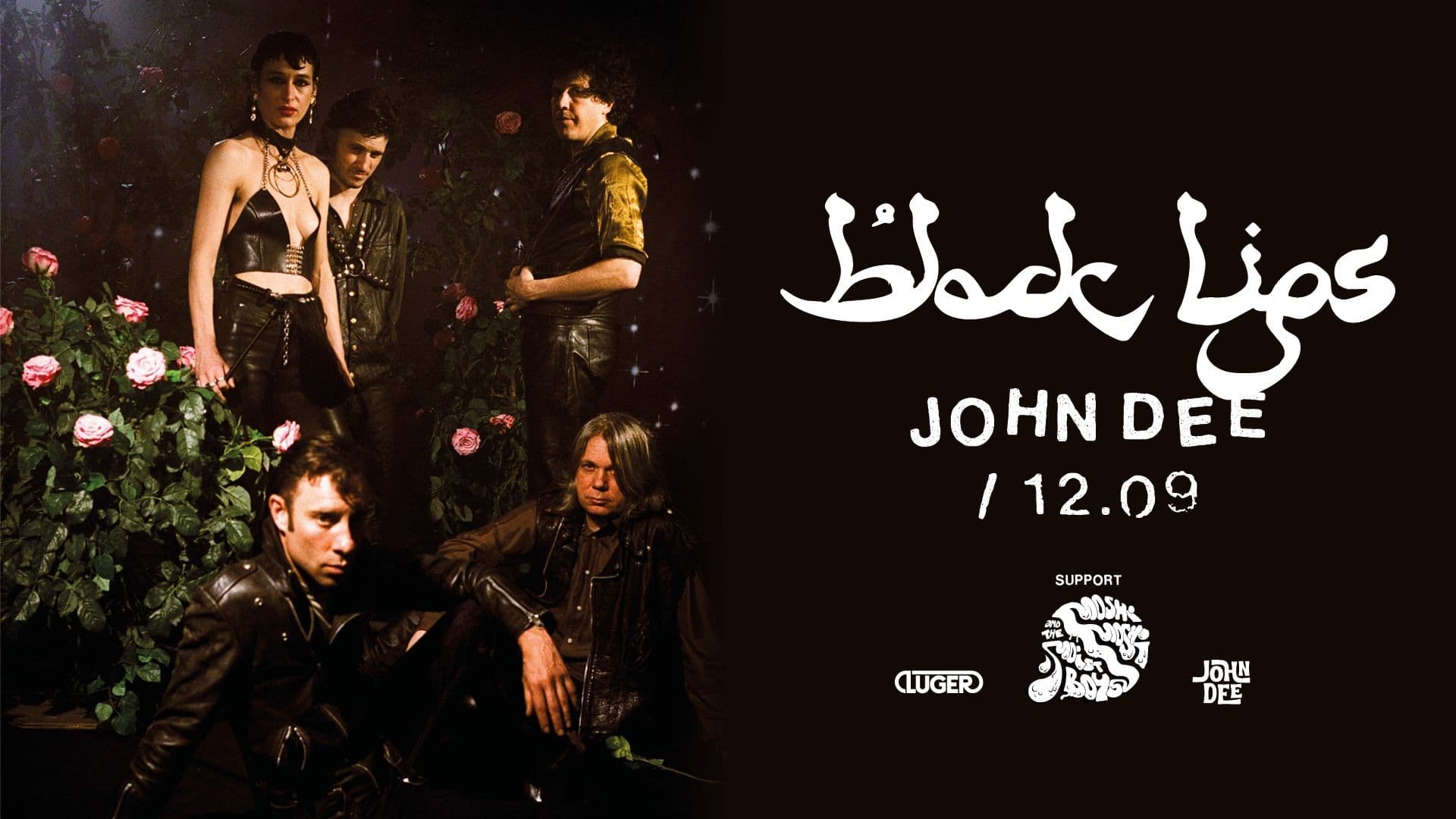 Promotional graphic for Black Lips