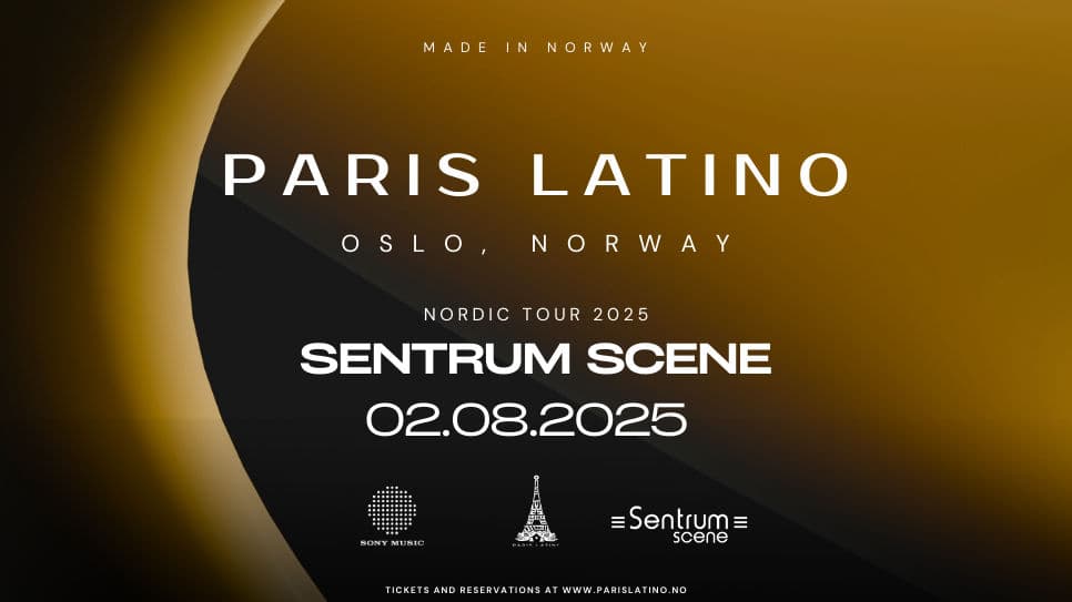 Promotional graphic for ParisLatino