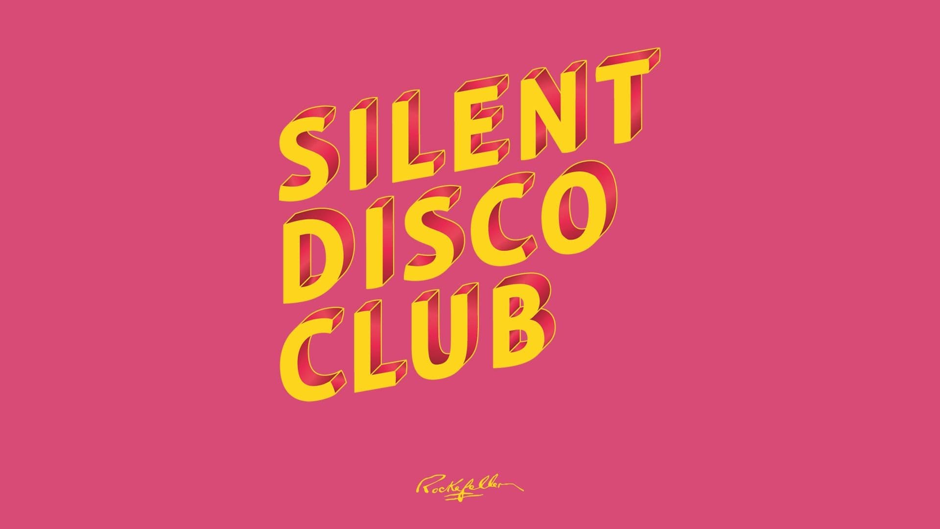 Promotional graphic for Silent Disco Club