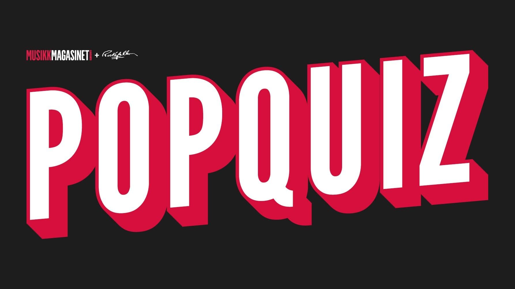 Promotional graphic for Popquiz