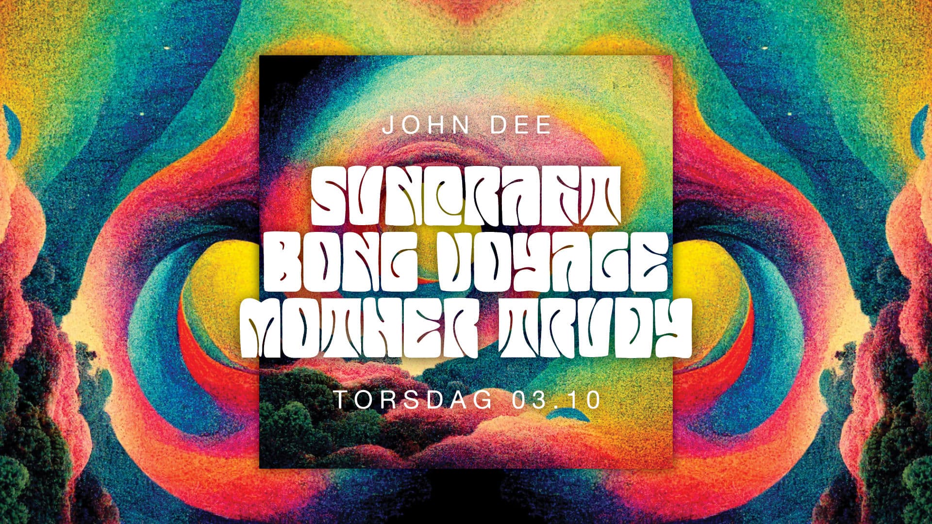 Promotional graphic for Suncraft + Bong Voyage + Mother Trudy 
