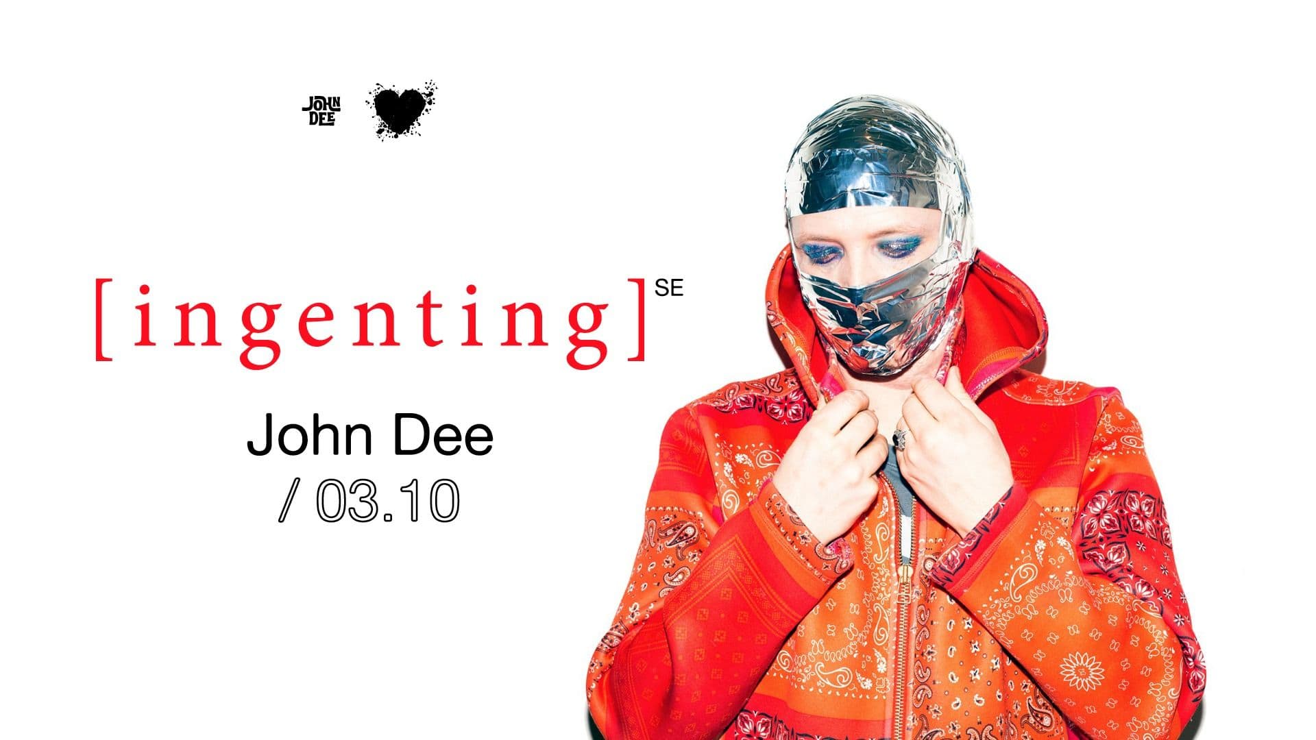 Promotional graphic for [ingenting] (SE)