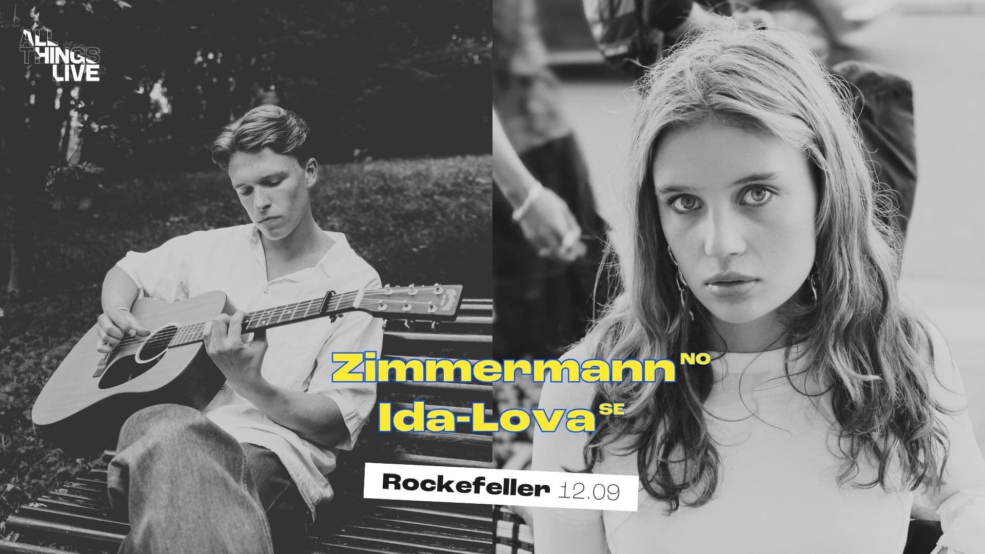 Promotional graphic for Ida-Lova + Zimmermann