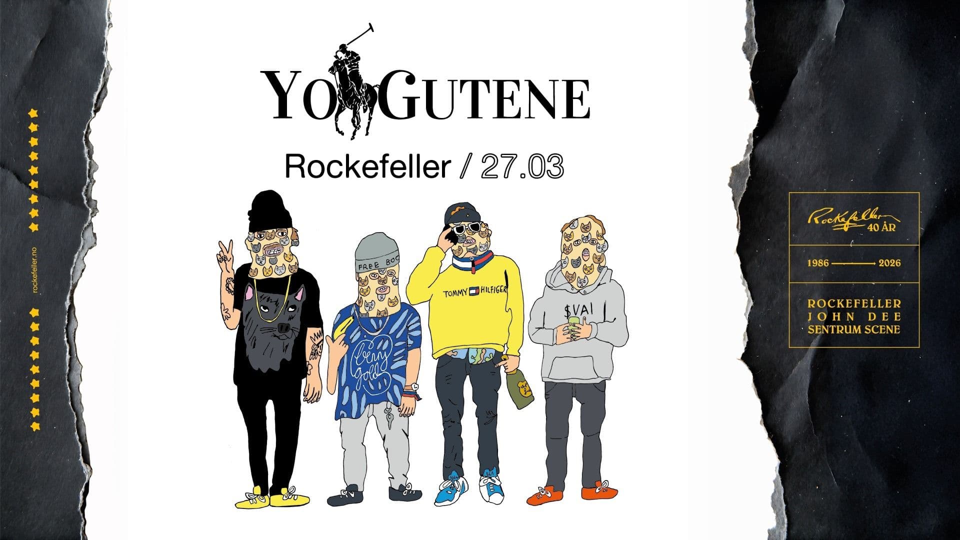 Promotional graphic for Yoguttene