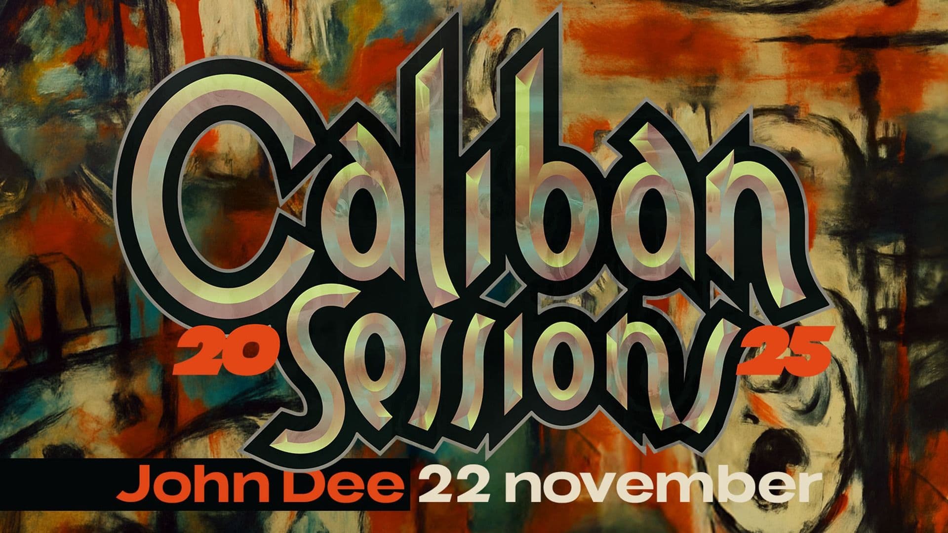 Promotional graphic for Caliban Sessions 2025
