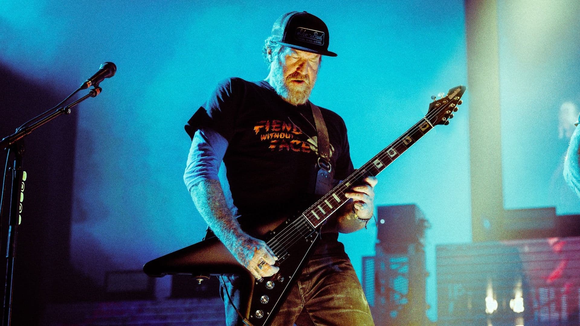 Promotional graphic for An Evening with Brent Hinds