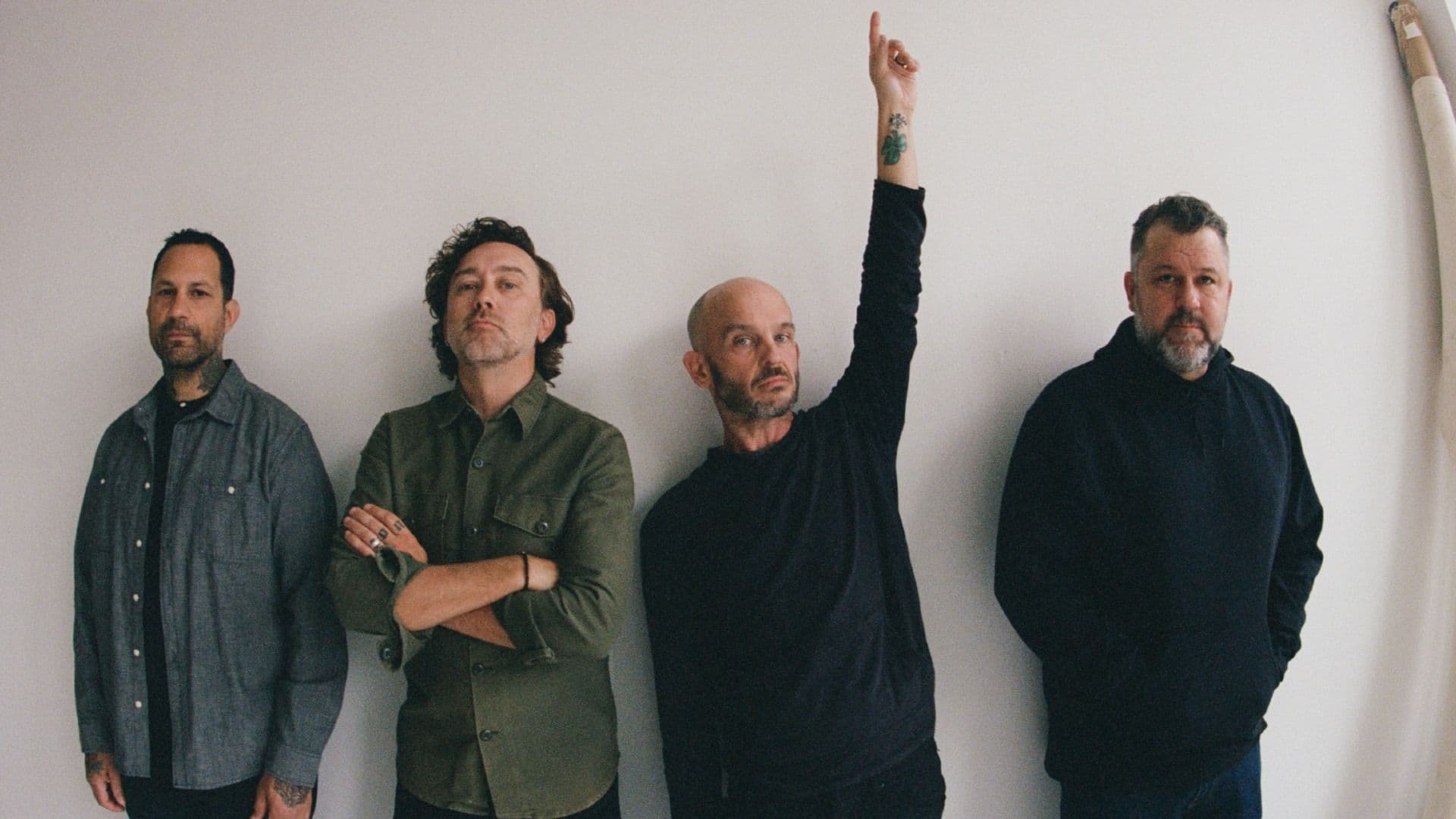 Promotional graphic for Rise Against