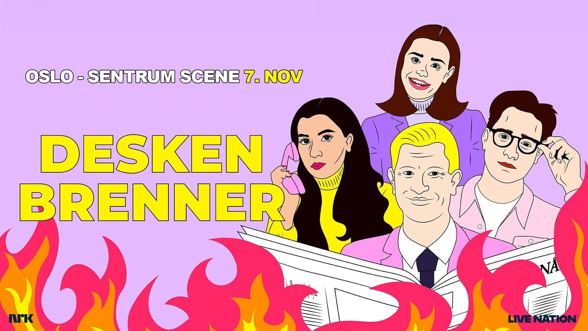 Promotional graphic for Desken Brenner