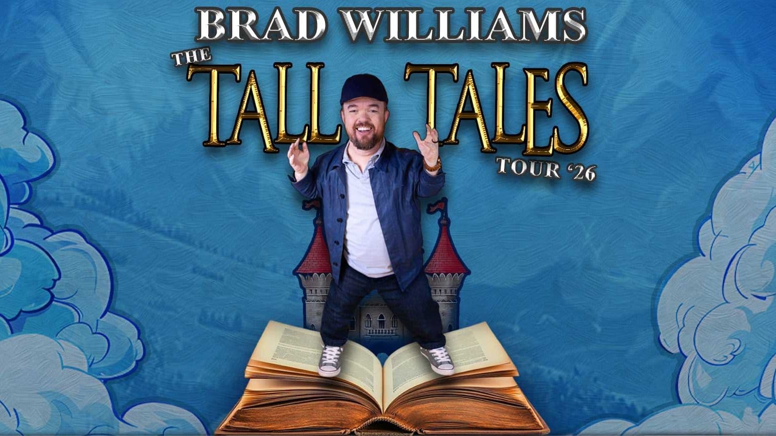 Promotional graphic for Brad Williams