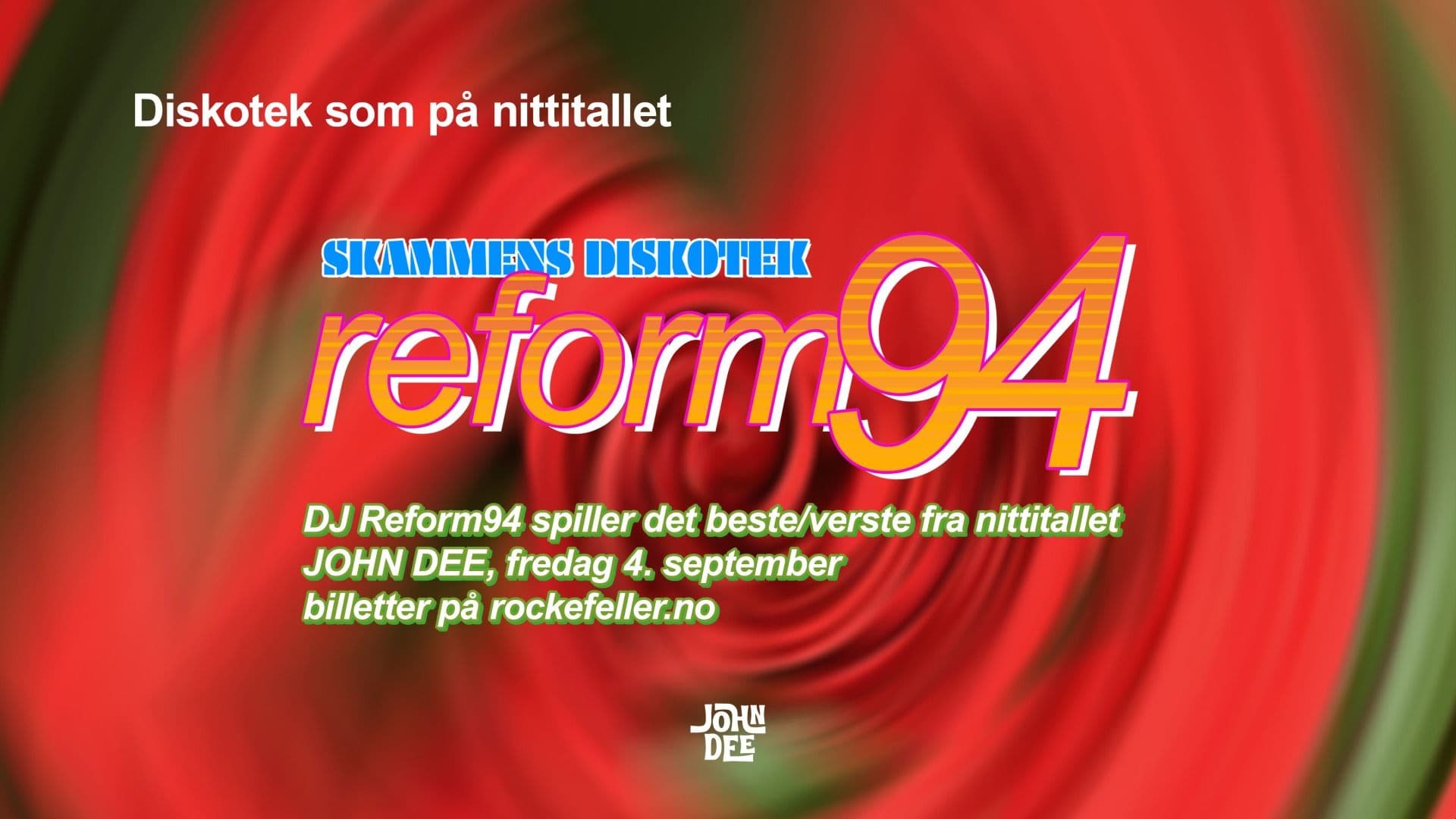 Promotional graphic for Reform94