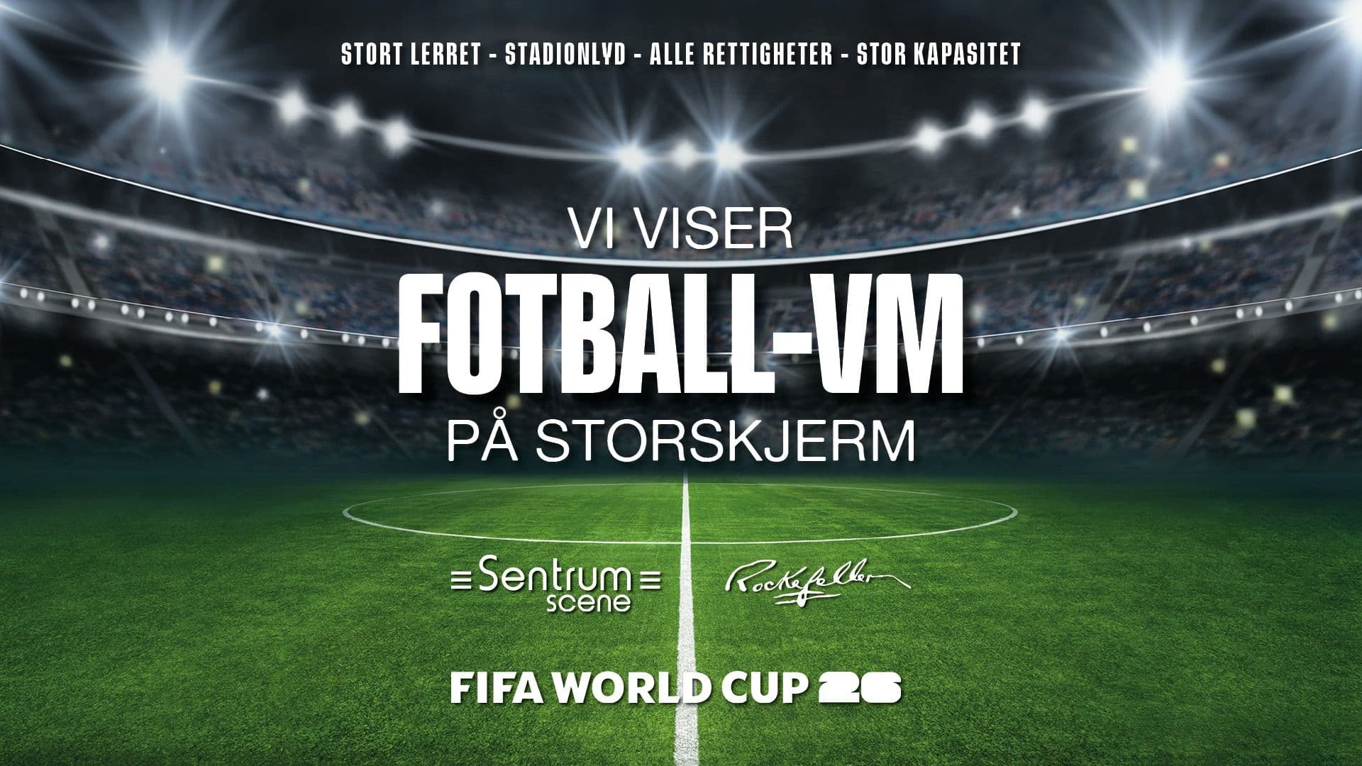 Promotional graphic for Fotball-VM: Finale