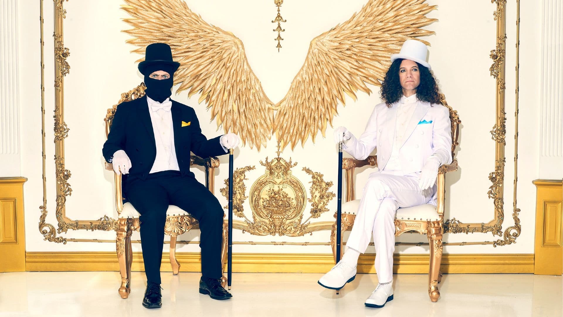 Promotional graphic for Ninja Sex Party & TWRP 