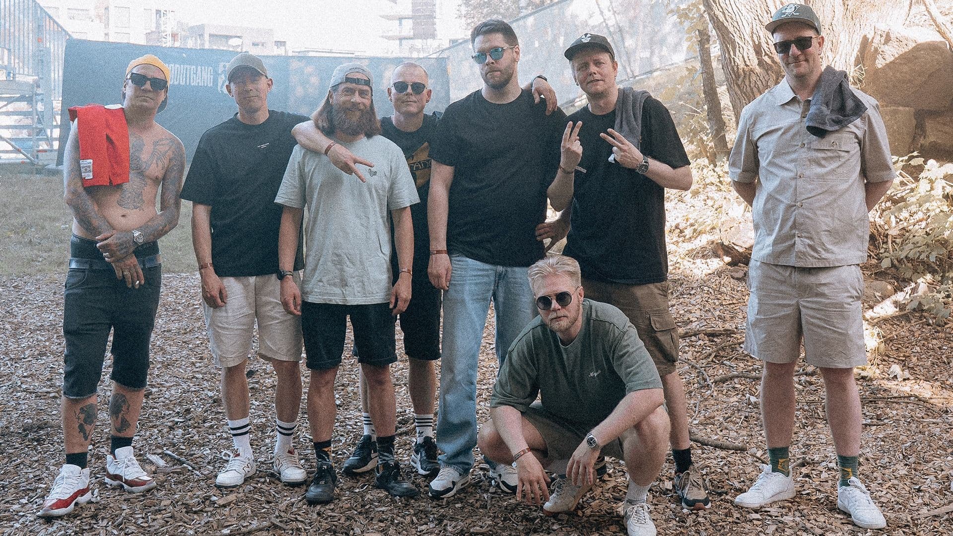 Promotional graphic for Dirty Oppland