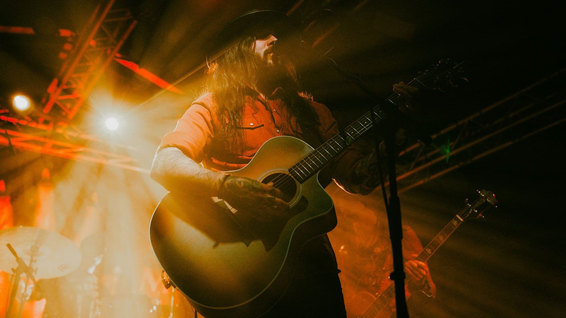 Promotional graphic for Shawn James