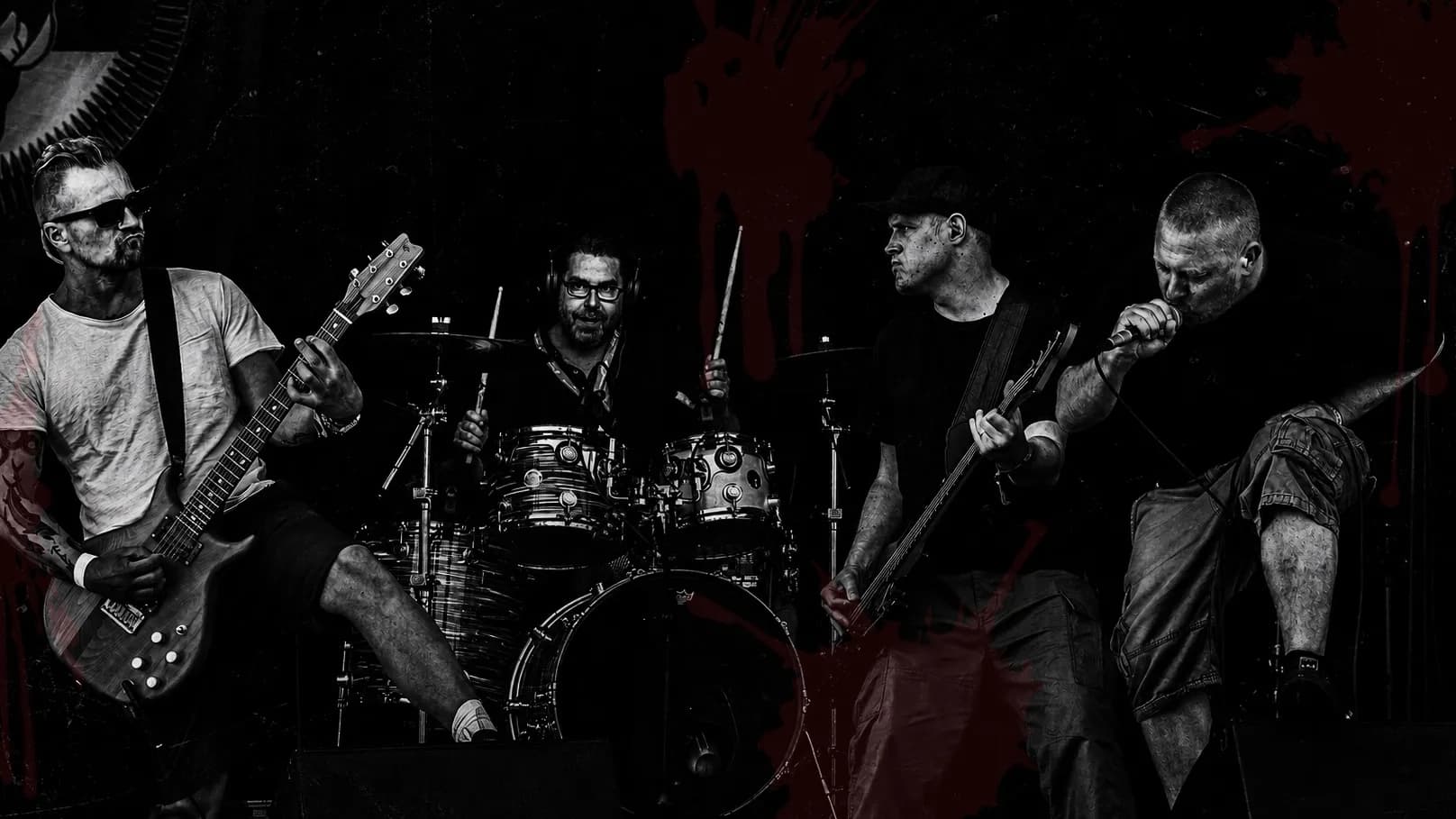 Promotional graphic for Rockebandet Ændal
