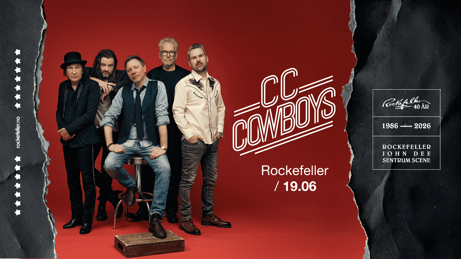 Promotional graphic for CC Cowboys