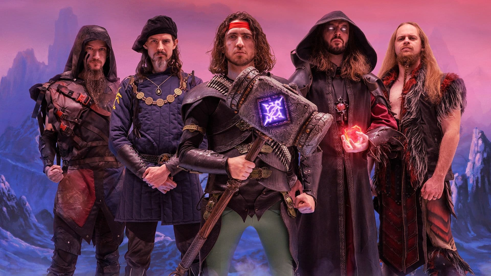 Promotional graphic for Gloryhammer