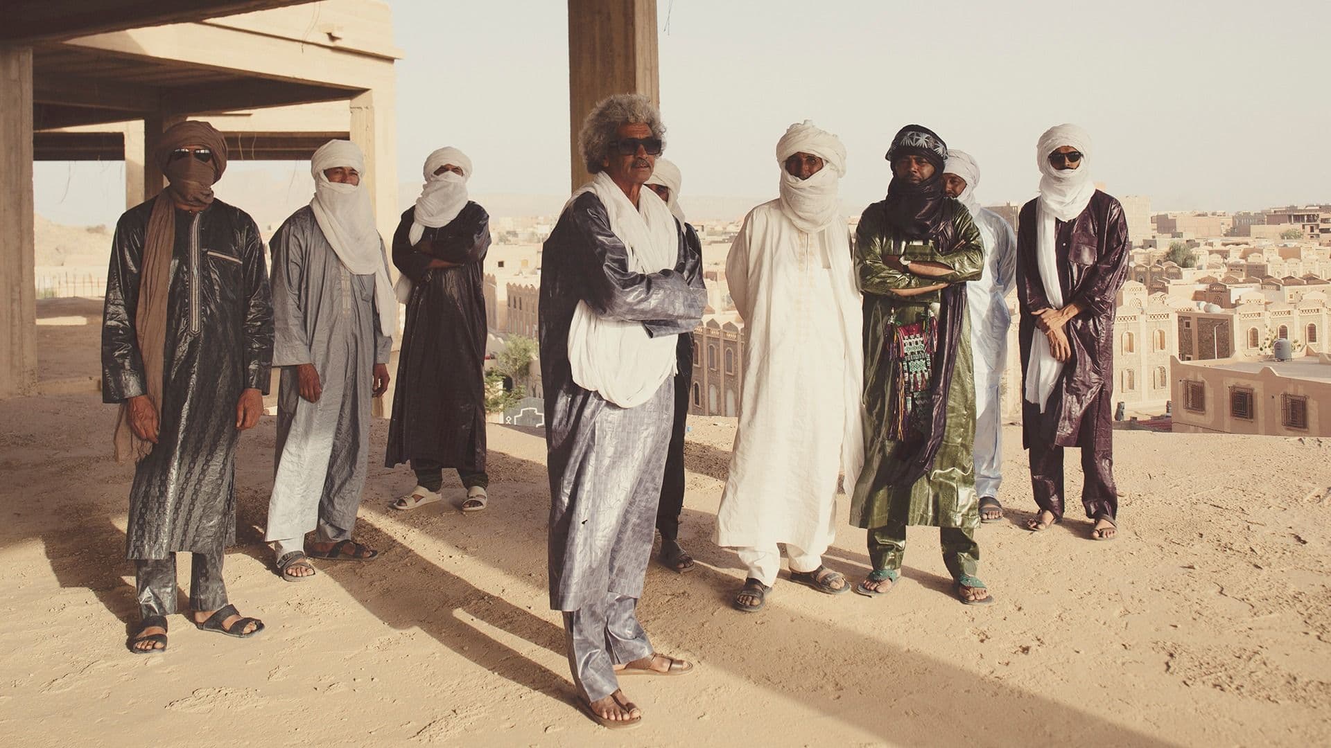 Promotional graphic for Tinariwen