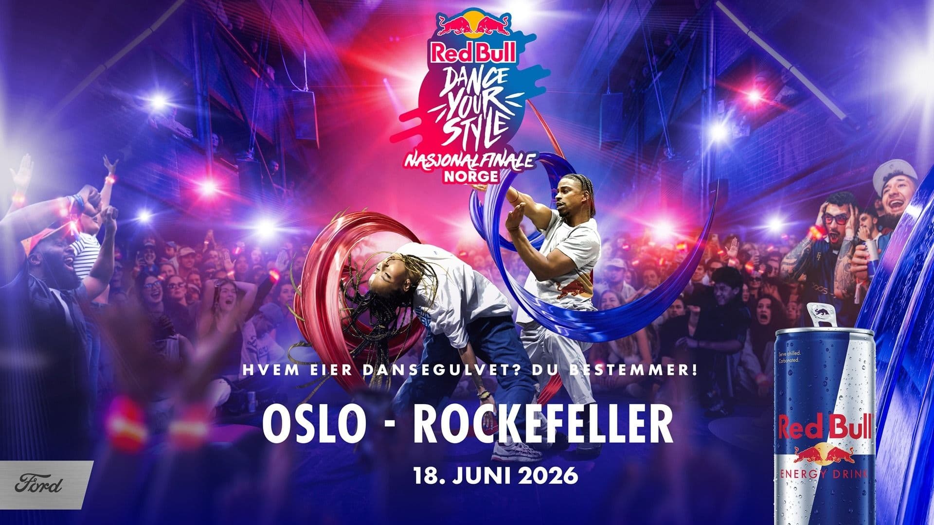 Promotional graphic for Red Bull Dance Your Style