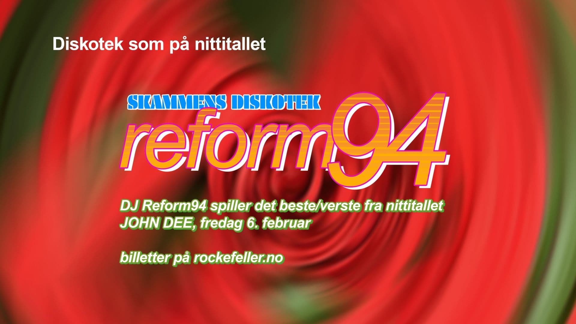 Promotional graphic for Reform94