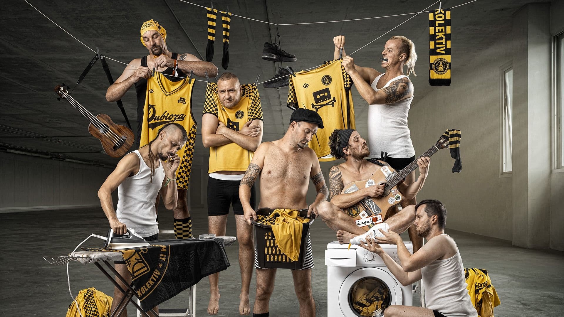 Promotional graphic for Dubioza Kolektiv