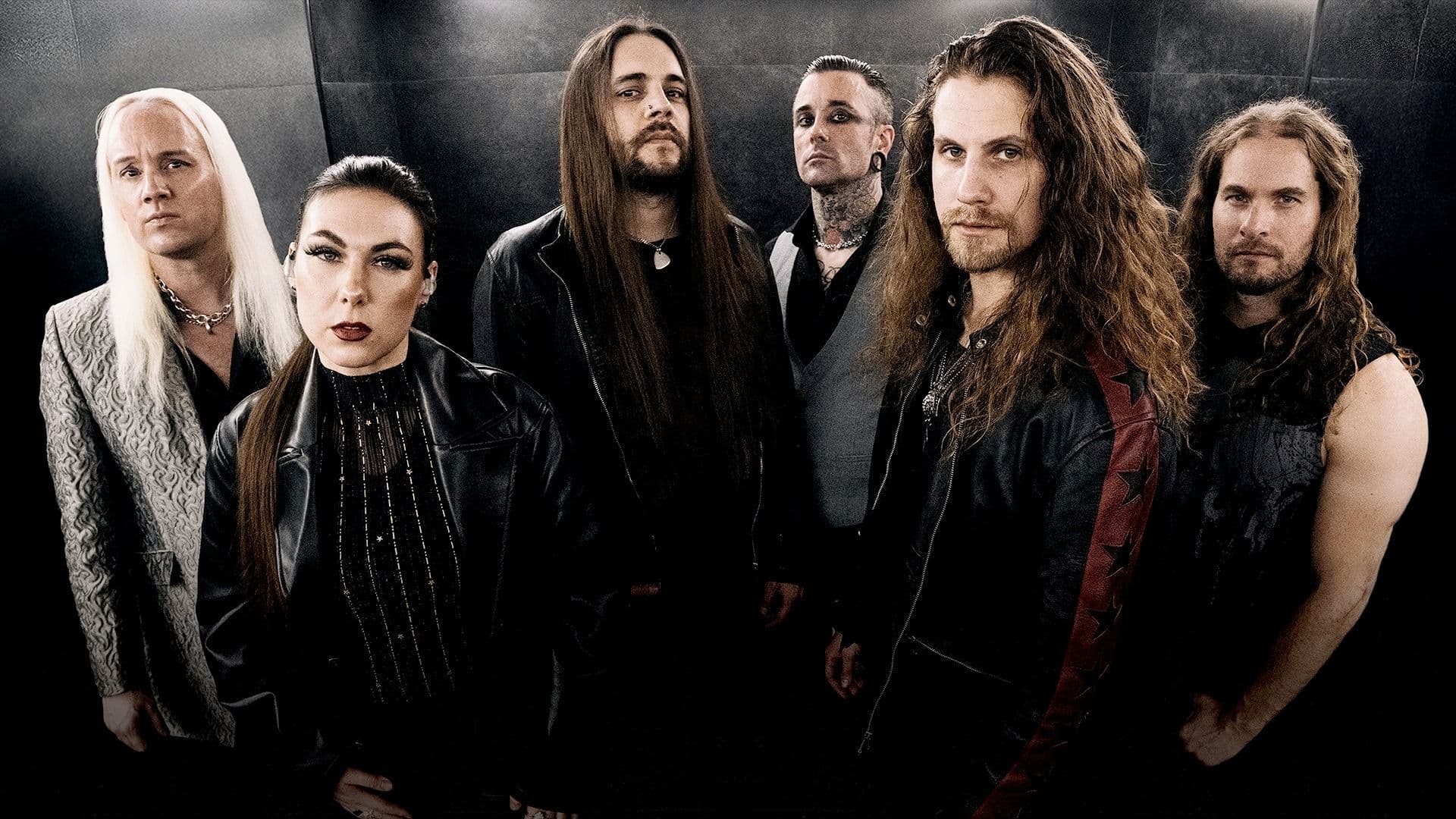 Promotional graphic for Amaranthe