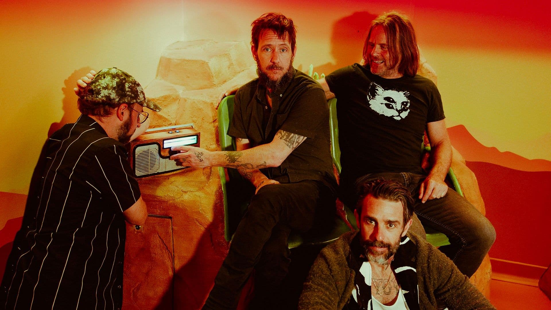 Promotional graphic for Band of Horses