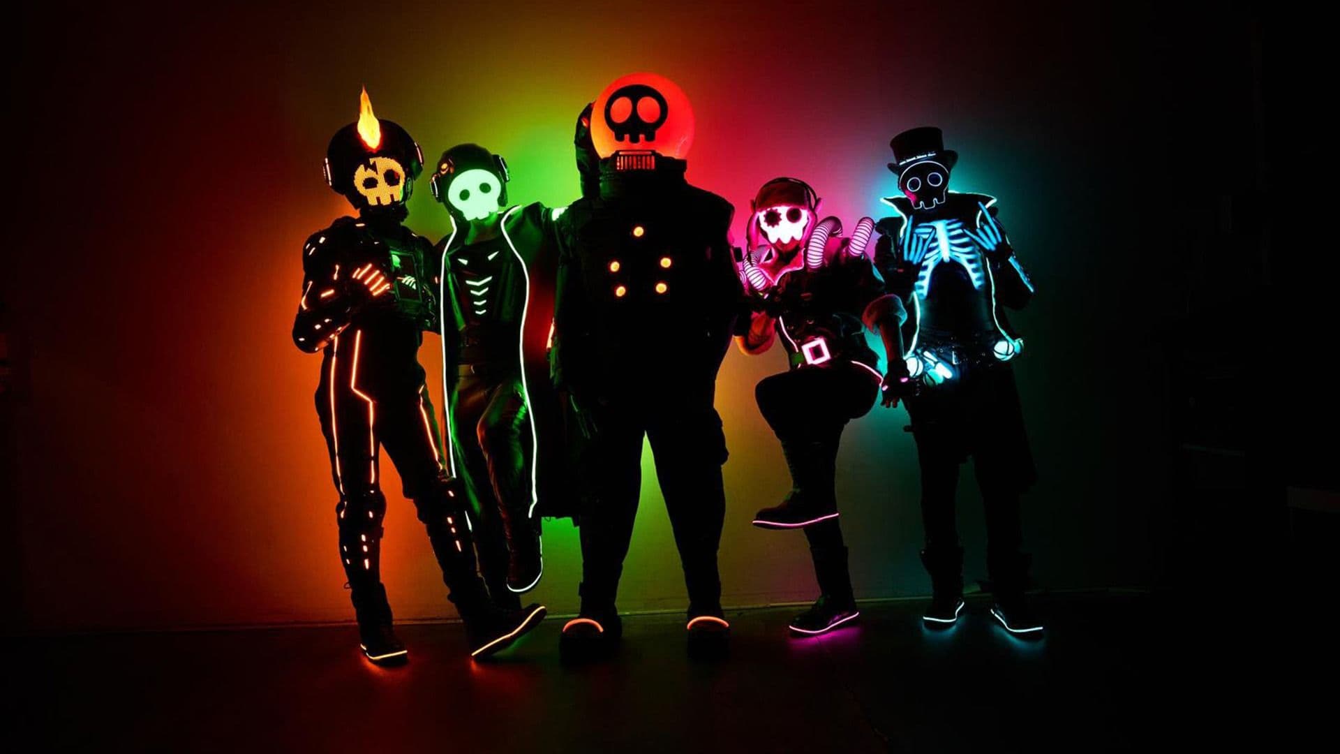 Promotional graphic for The Living Tombstone