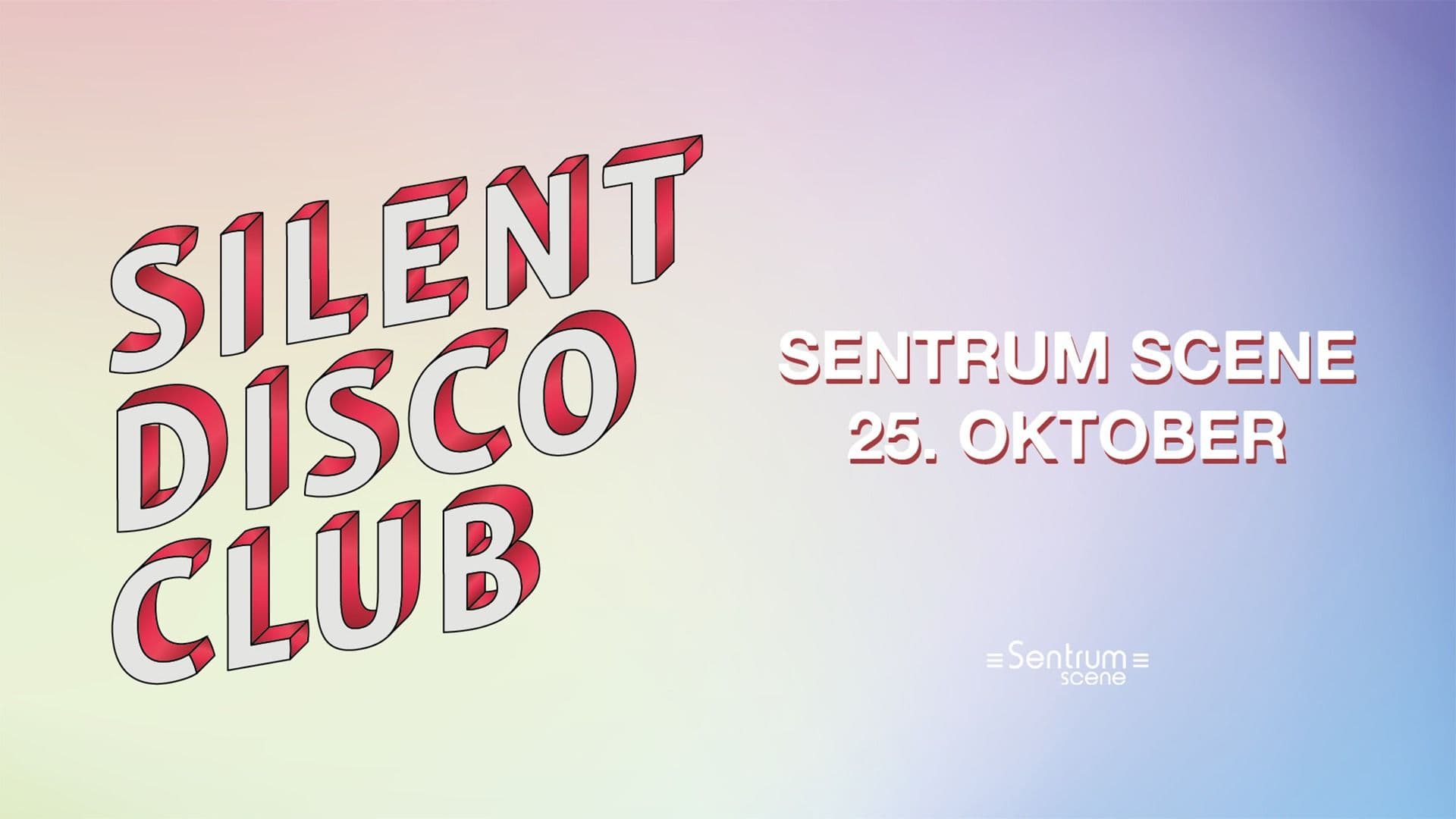 Promotional graphic for Silent Disco Club