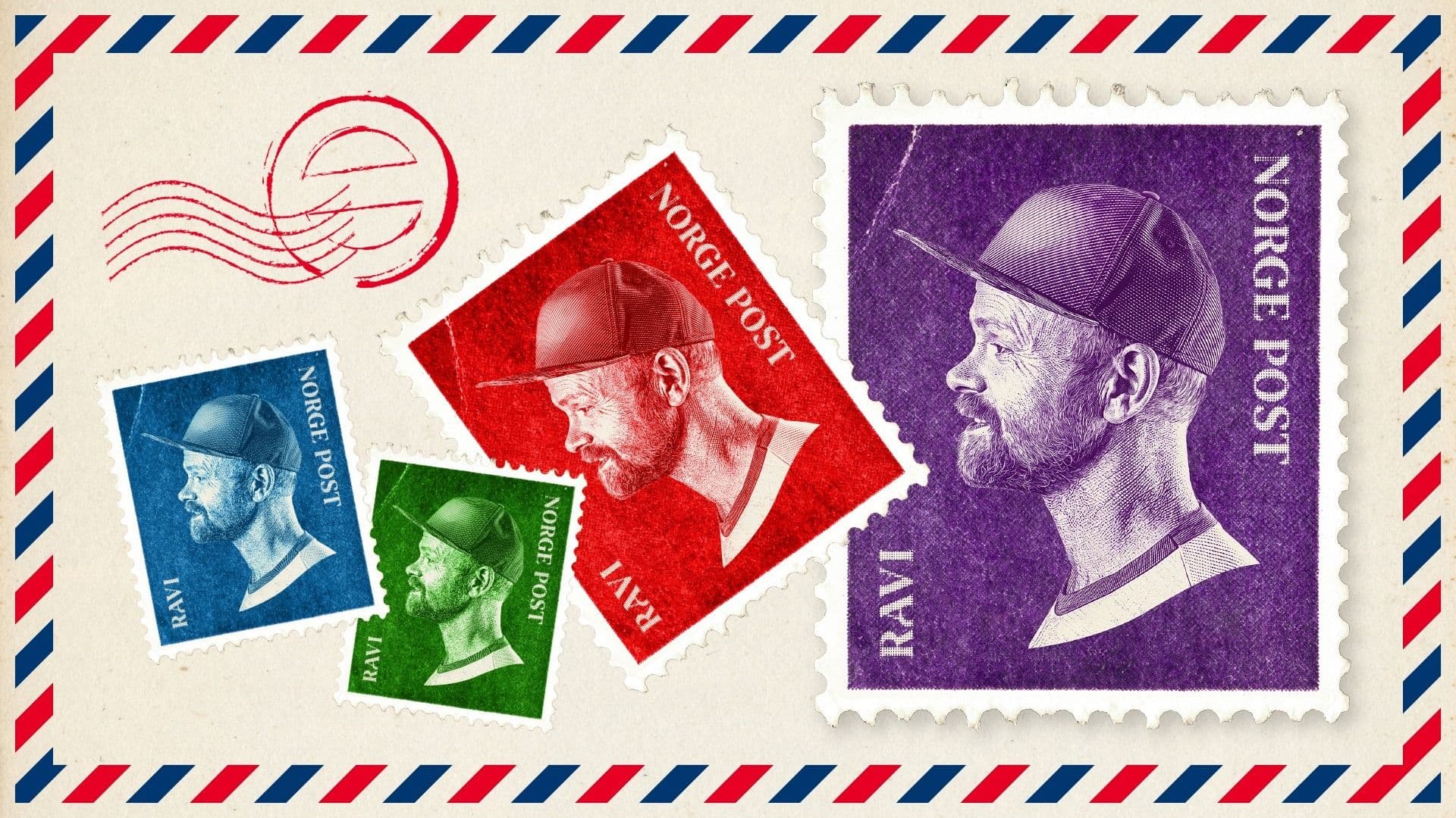 Promotional graphic for Ravi 