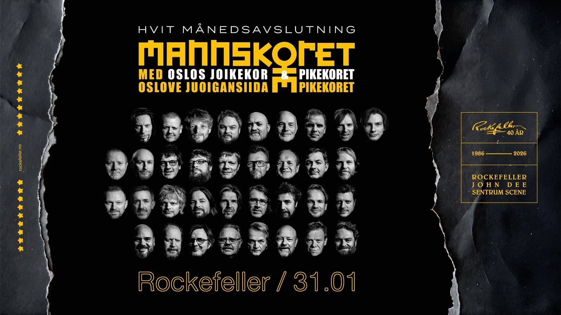 Promotional graphic for Mannskoret 