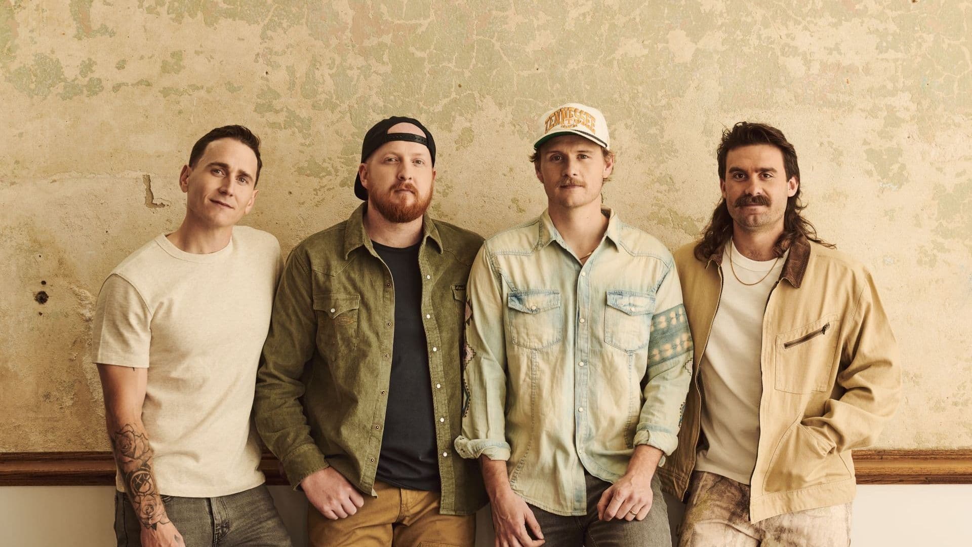 Promotional graphic for James Barker Band