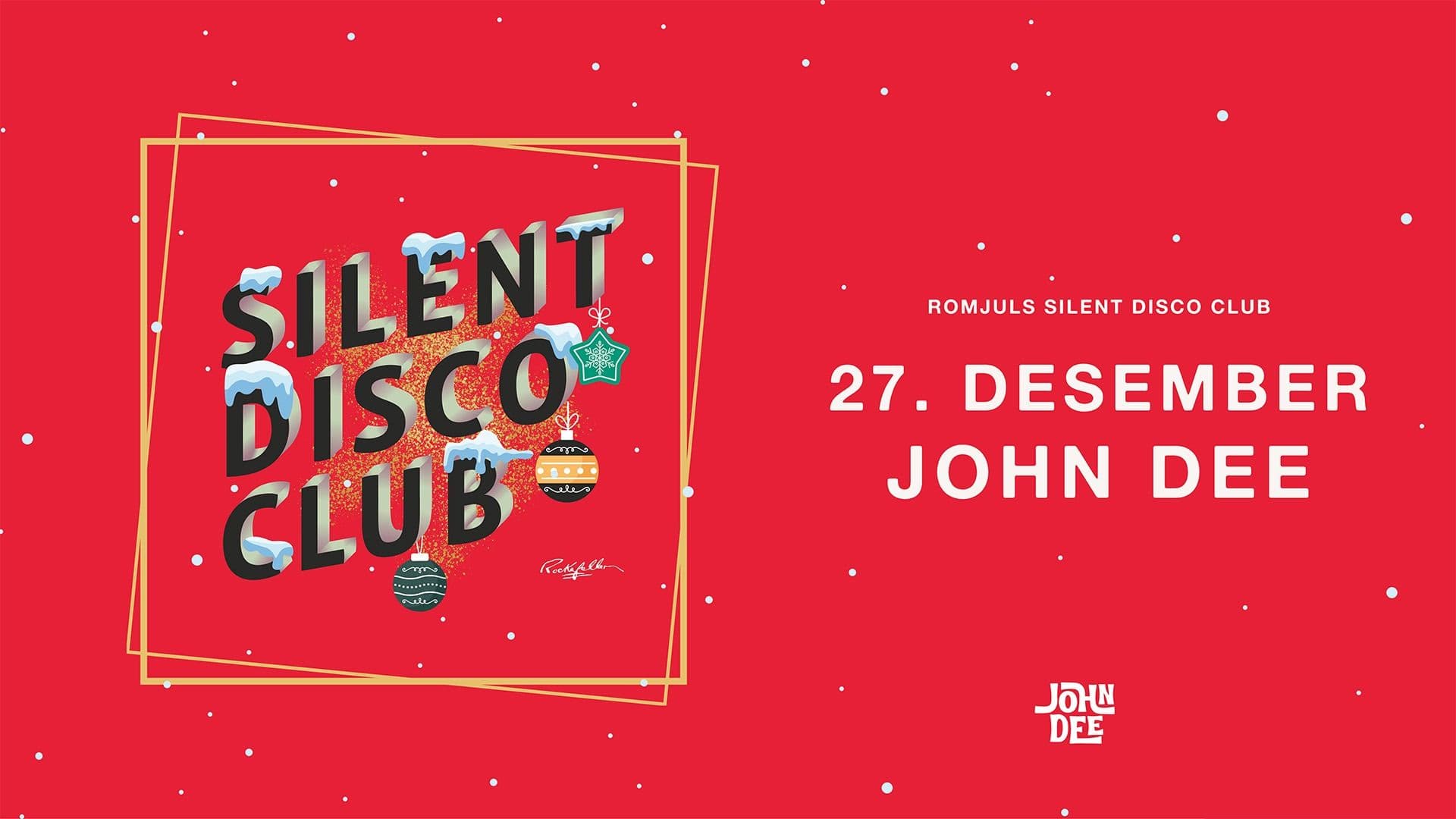 Promotional graphic for Silent Disco Club