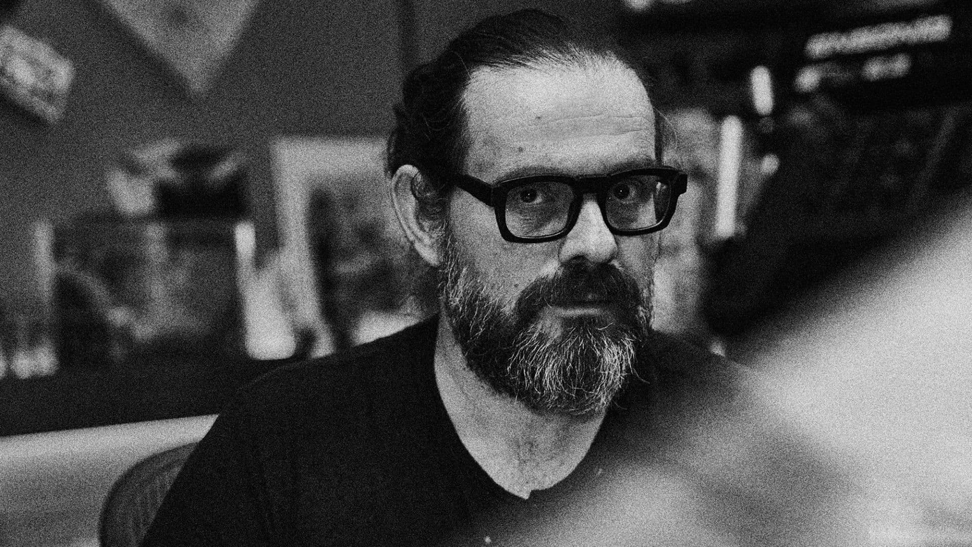 Promotional graphic for Alessandro Cortini